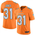 Youth Miami Dolphins #31 Byron Jones Orange Vapor Untouchable Limited Stitched NFL Jersey