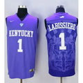 Wildcats #1 Skal Labissiere Blue Basketball Stitched NCAA Jersey