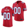 Youth Buffalo Bills Red Vapor Untouchable Stitched Limited Custom Jersey