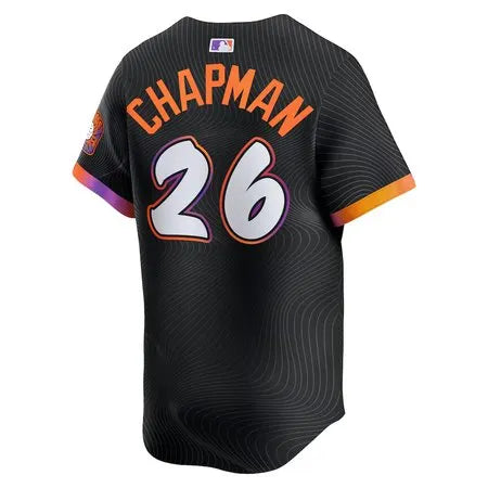 Men's San Francisco Giants #26 Matt Chapman
Anthracite 2025 City Connect Limited Jersey