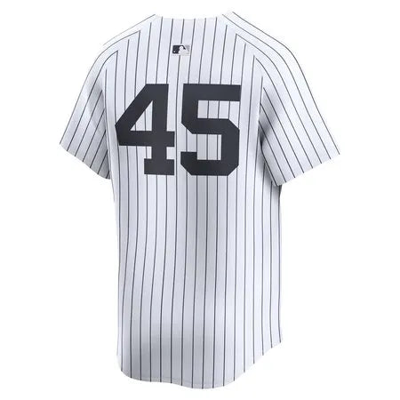 Men's New York Yankees #45 Gerrit Cole
White 2024 World Series Limited Player Jersey