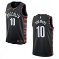 Men's Brooklyn Nets #10 Ben Simmons Black Stitched Basketball Jersey PSEN
