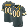 Men's Green Bay Packers Green 2026 Rivalries Collection Game Custom Jersey