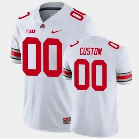 Men's Ohio State Buckeyes ACTIVE PLAYER Custom White College Stitched Jersey B49H