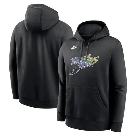 Men's Tampa Bay Rays
Black Cooperstown Collection Team Logo Fleece Pullover Hoodie