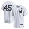 Men's New York Yankees #45 Gerrit Cole
White 2024 World Series Limited Player Jersey