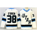 Men's Utah Mammoth #38 Liam O'Brien White Stitched Premium Jersey