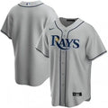 Men's Tampa Bay Rays Blank Grey Cool Base Stitched Jersey