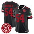Men's San Francisco 49ers #54 Fred Warner Black Mexico Faithful To The Bay Patch Vapor F.U.S.E. Limited Jersey