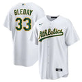 Men's Oakland Athletics #33 JJ Bleday
White Home Replica Jersey