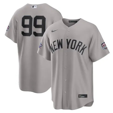 Youth New York Yankees #99 Aaron Judge Nike Gray 2026 All-Star Game Replica Jersey
