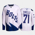Men's Tampa Bay Lightning #71 Anthony Cirelli 2022 White Stadium Series
Stitched Jersey