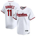 Men's Cleveland Guardians #11 Jose Ramirez
White Home Limited Jersey