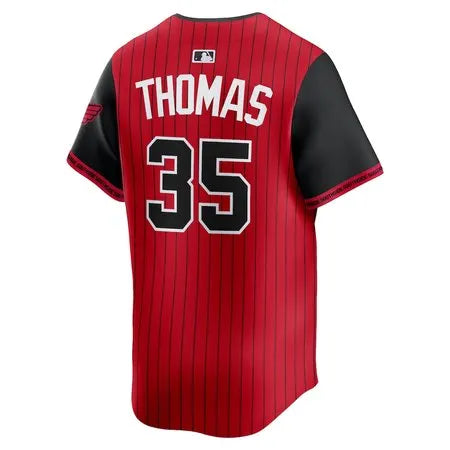 Men's Chicago White Sox #35 Frank Thomas
Red/Black 2025 City Connect Limited Retired Player Jersey