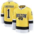 Men's Boston Bruins #1 Jeremy Swayman
Gold 2026 NHL Stadium Series Premium Jersey